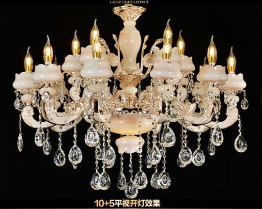 古典欧洲风格水晶吊灯