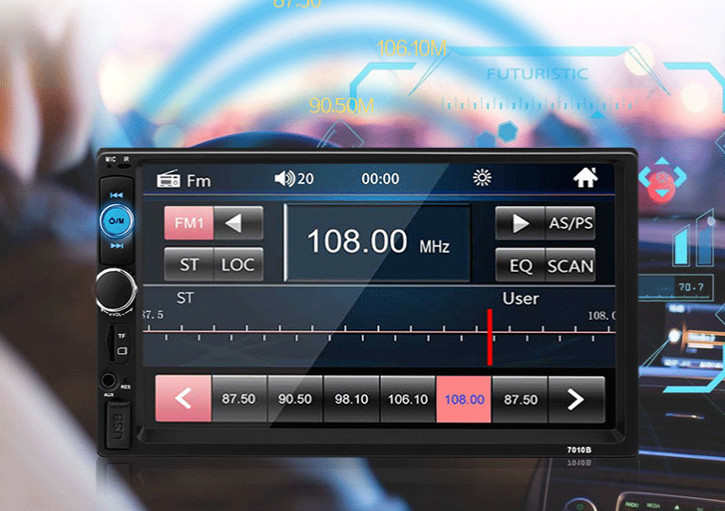 新型号7寸通用带GPS的车载DVD7010G
