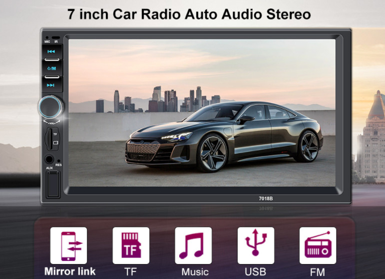 New model factory price smart mp5 player 7018